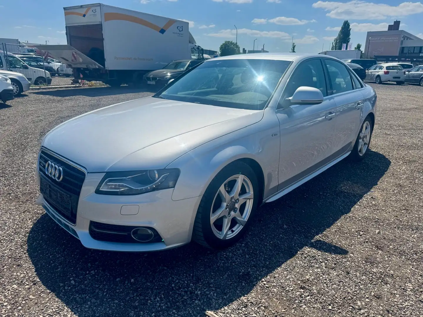 Audi A4 Ambition quattro / S-Line / Xenon / NAVI / PDC Gris - 2