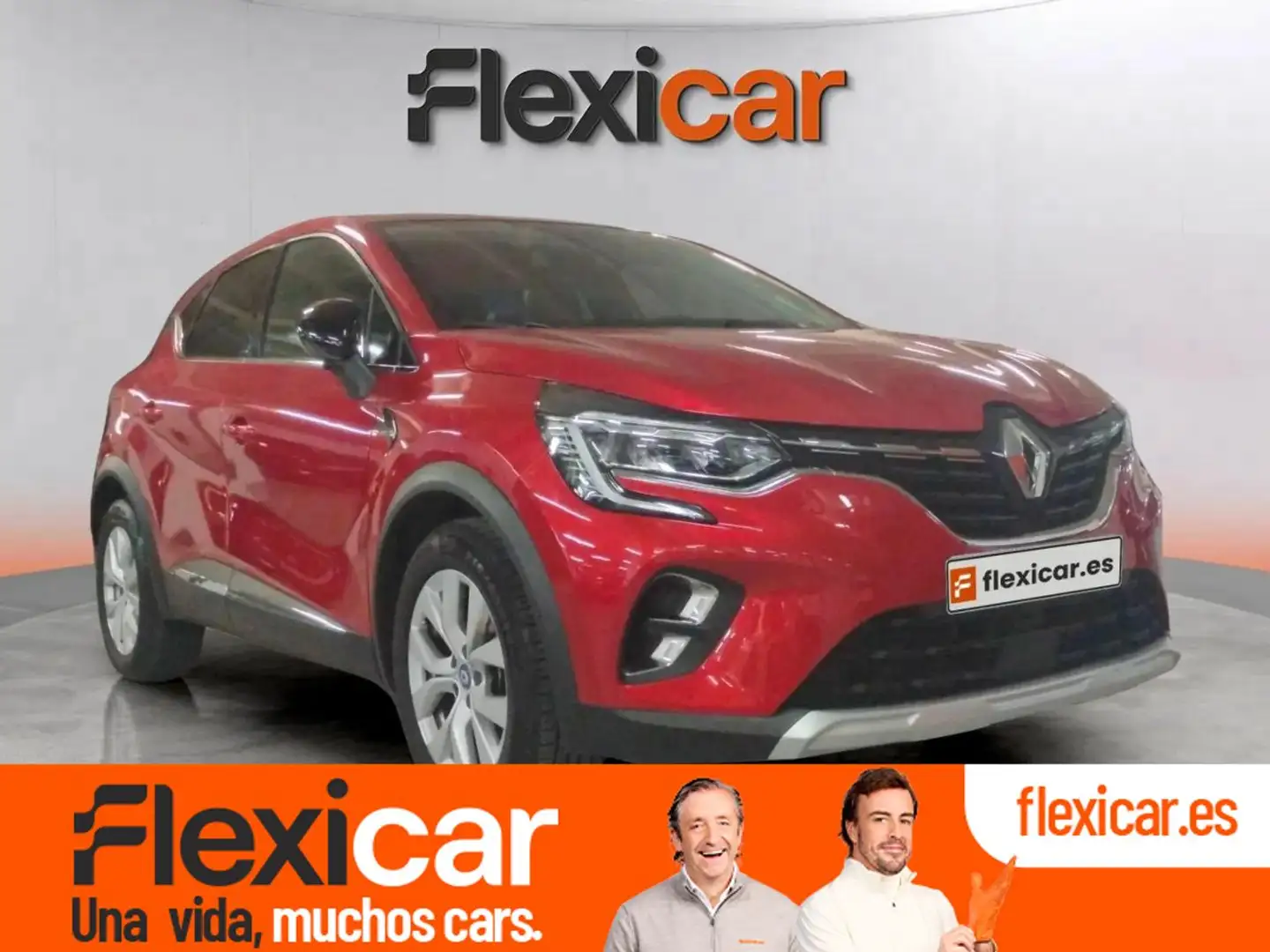 Renault Captur Intens E-TECH híbrido enchufable (160cv) Rojo - 1