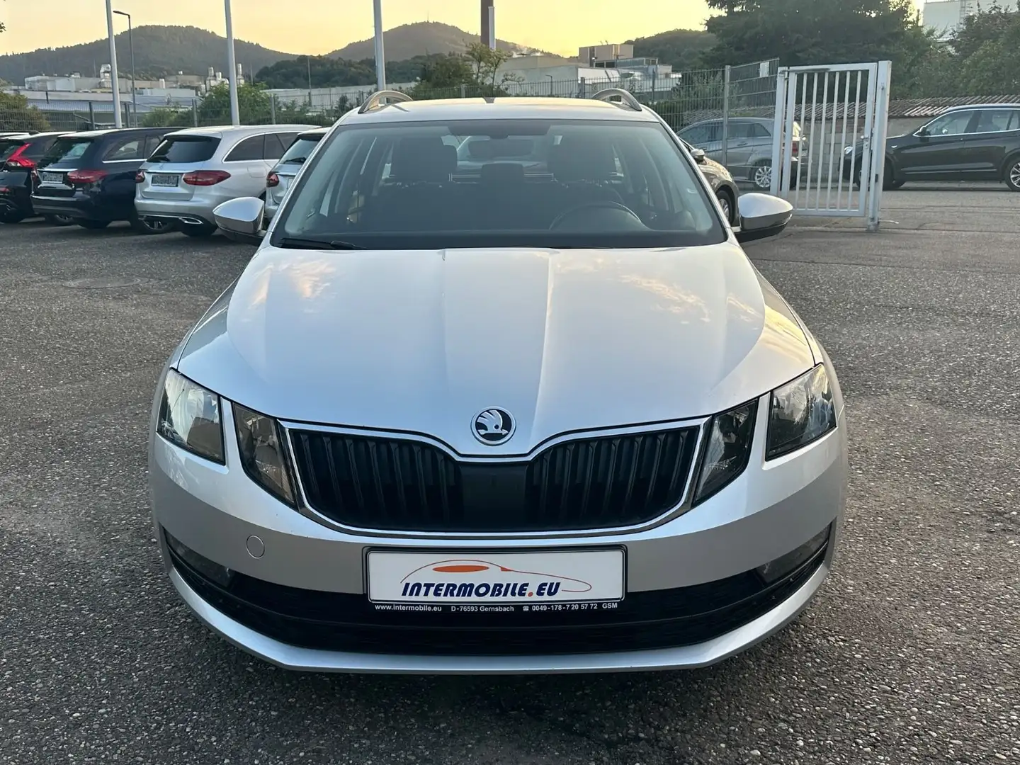 Skoda Octavia 1.6 TDI Kombi DSG Navi Alu AC Euro6 Top* Argent - 2