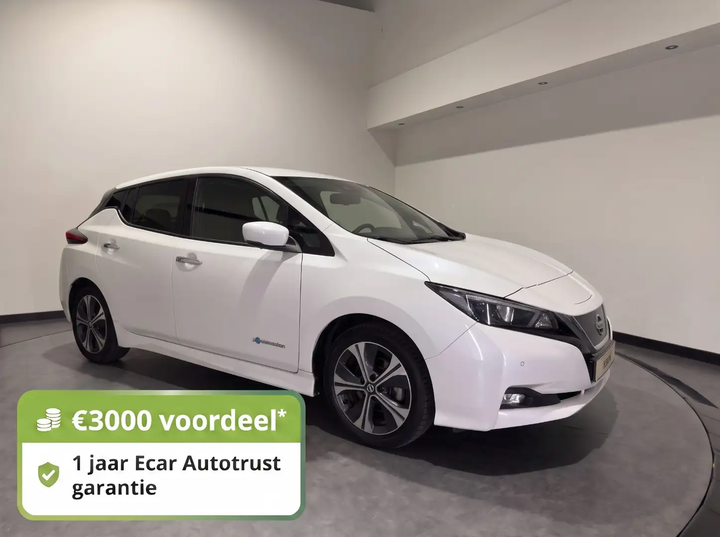 Nissan Leaf Visia 40 kWh | Tot € 3.000 klantvoordeel* | Keyles Wit - 1