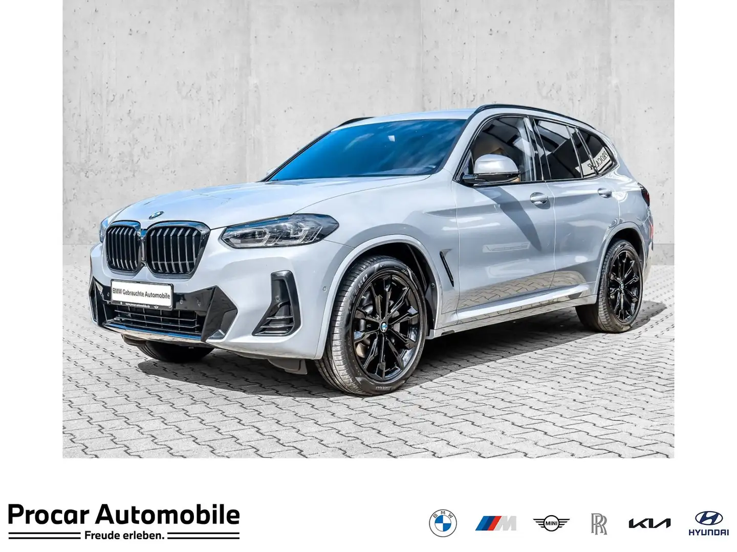 BMW X3 xDrive30d M Sport AHK RFK NAVI LED PDC V+H Grau - 1