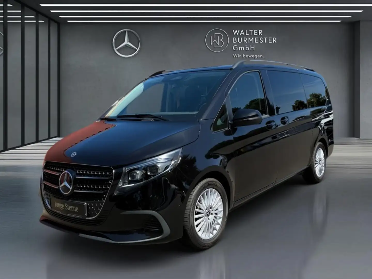 Mercedes-Benz V 250 d STYLE Lang +MBUX+KAMERA+NAVI+AHK+AUT+DAB Schwarz - 1