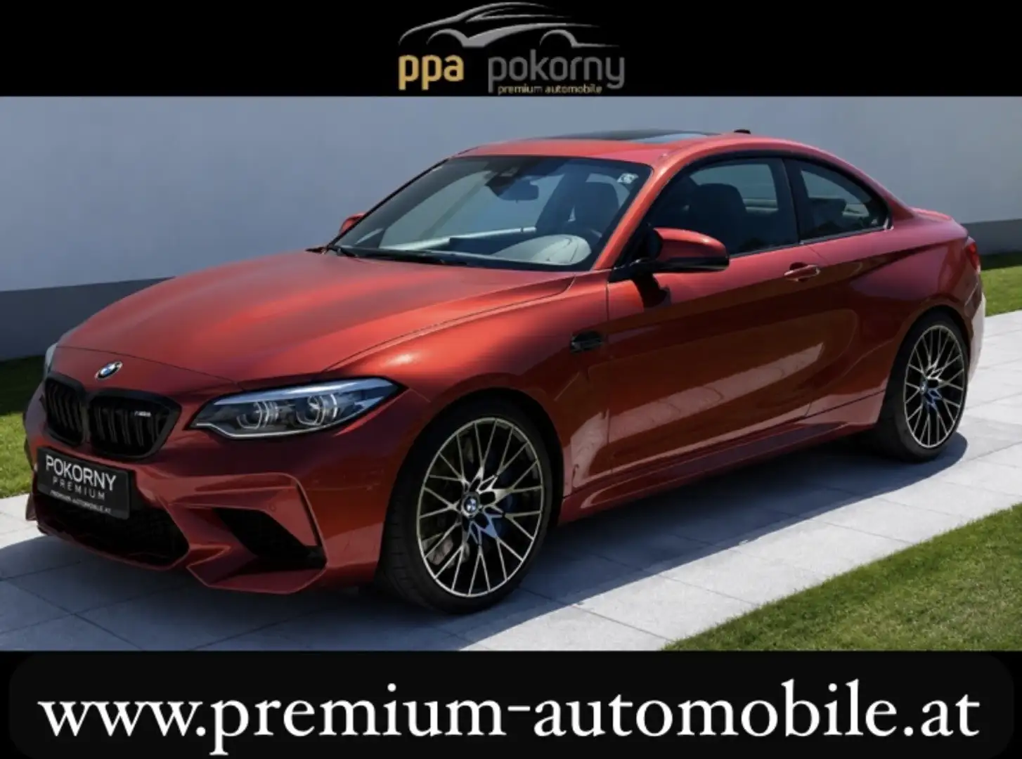 BMW M2 Coupé Competition - Handschaltung - Topzustand Orange - 1