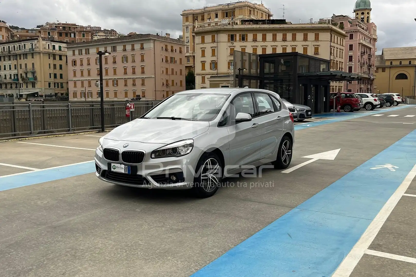 BMW 218 218i Active Tourer Sport Argent - 1