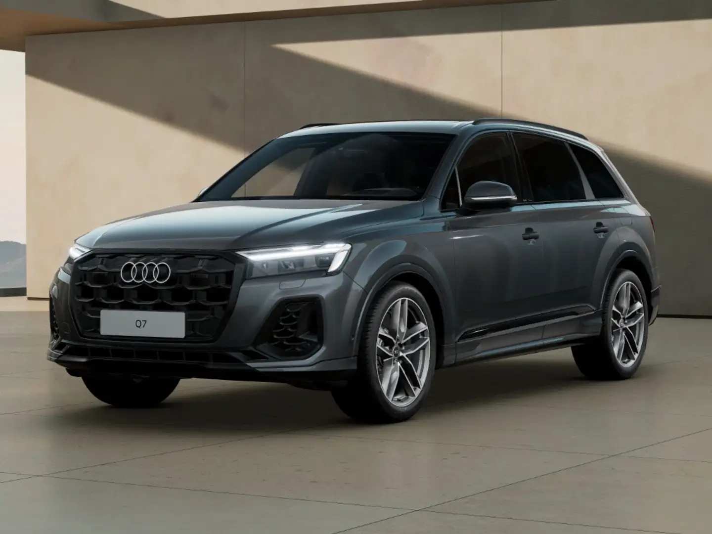 Audi Q7 55 TFSI e quattro S line Pano Matrix Grau - 2