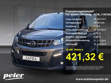 Zafira Life 2.0 D M Selection 8-Sitzer Automatik Klimaautomatik Navi 177PS