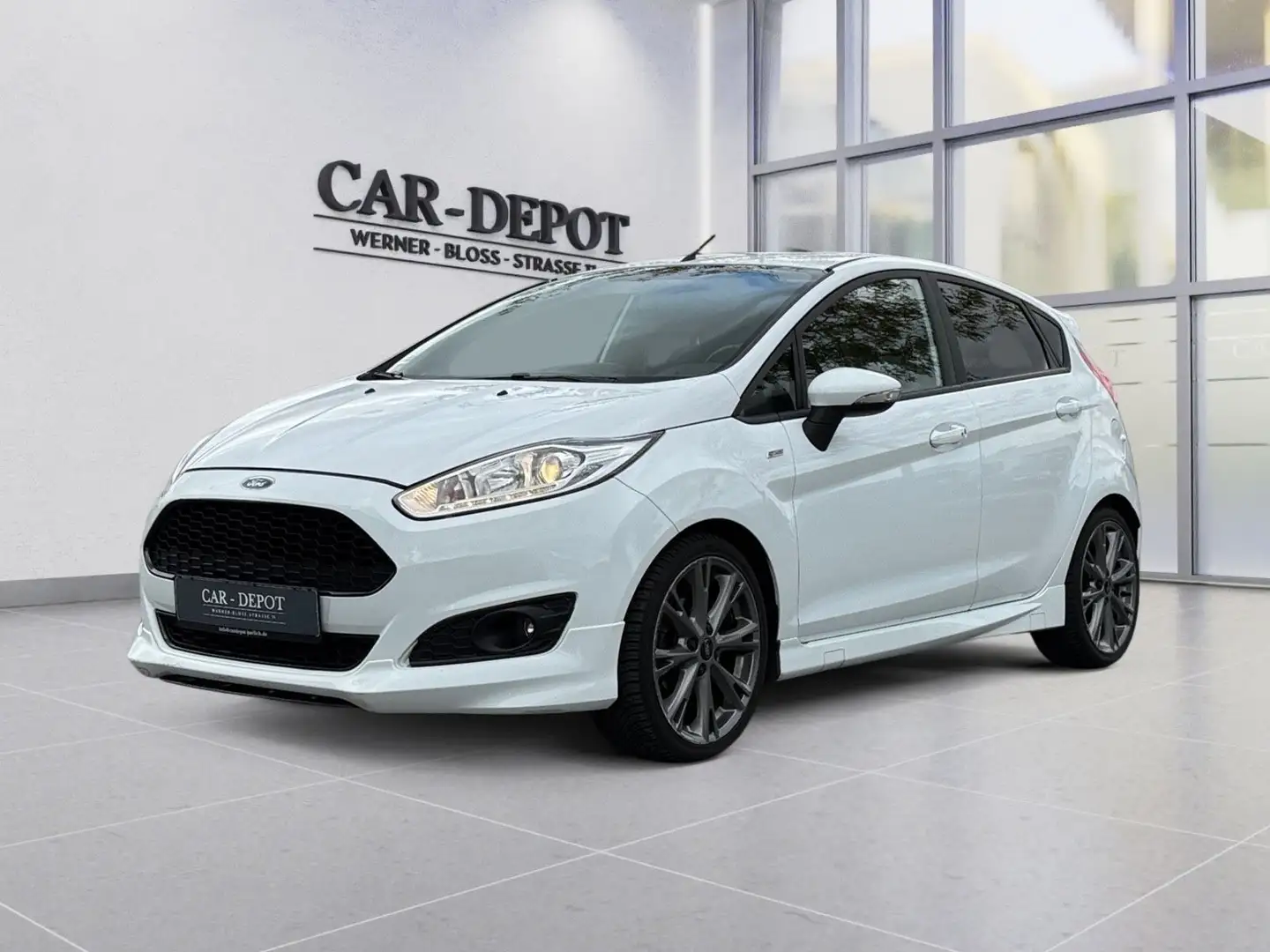 Ford Fiesta ST-Line*KLIMAAUT.*PDC*SHZ*LED*BLUET.*NAVI Weiß - 1