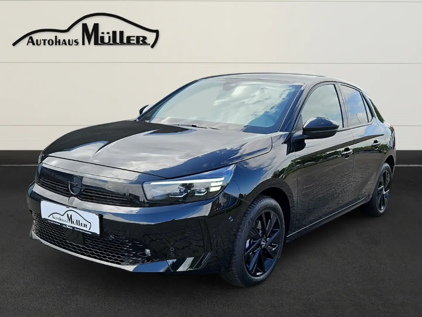 Opel Corsa GS 1.2 Turbo Navi Matrix Nero - 1