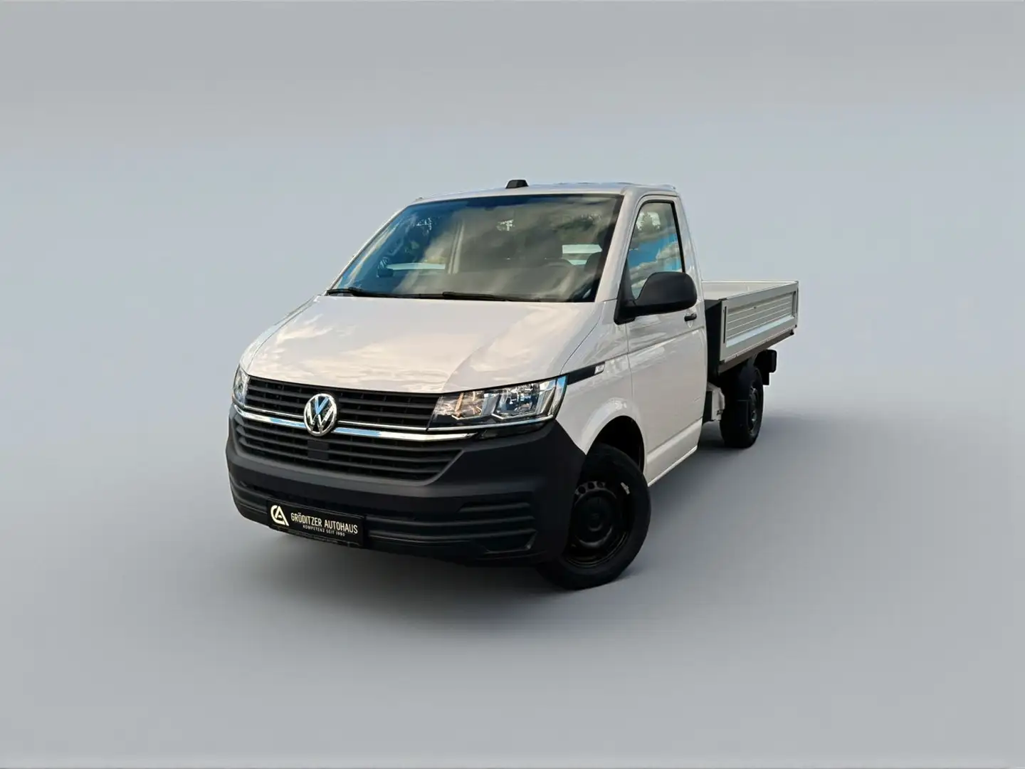 Volkswagen T6 Transporter T6.1 Transporter Pritsche EK TDI DSG AHK|STH|Kli Blanc - 2