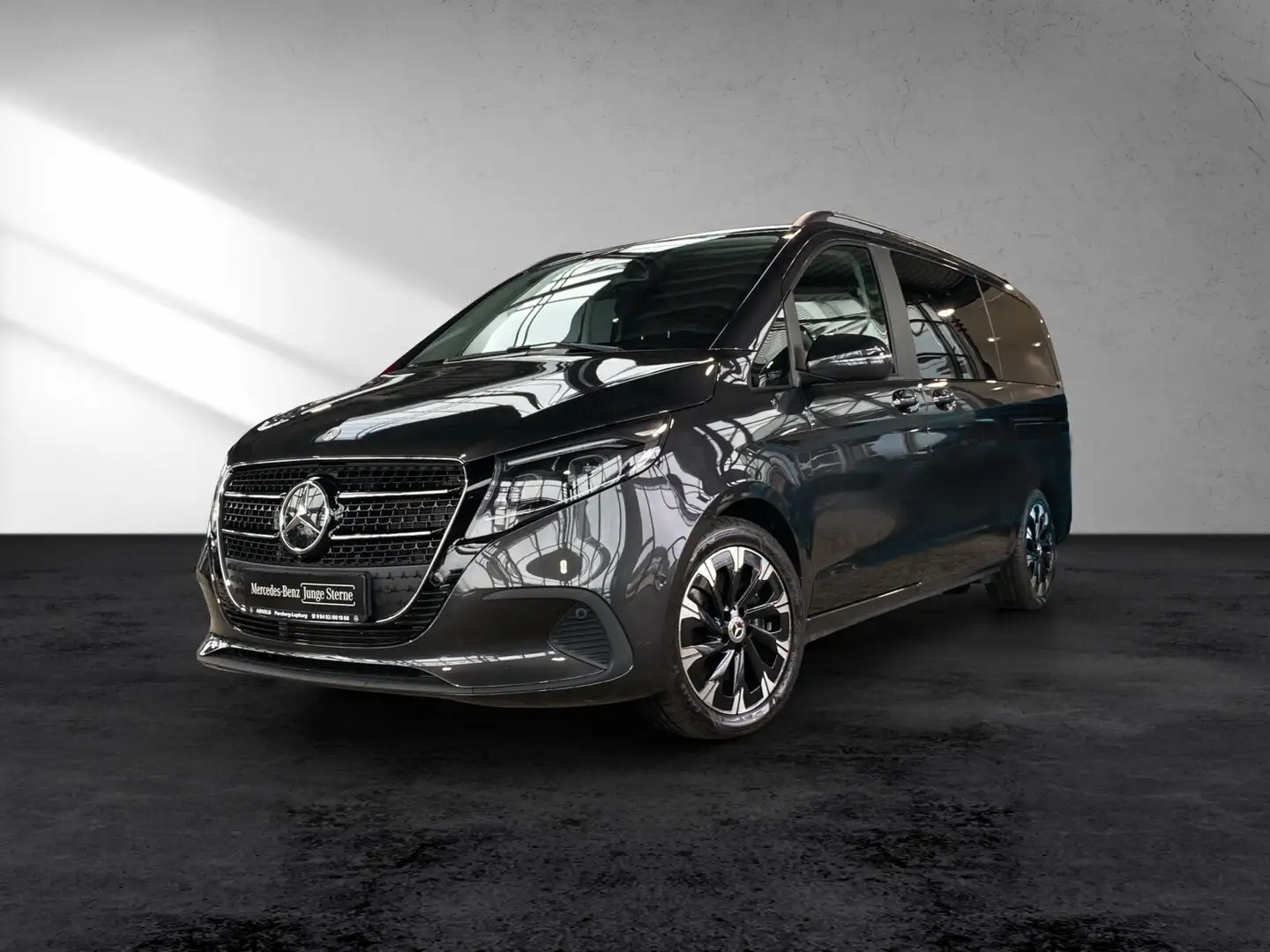 Mercedes-Benz V 300 V 300 d STYLE Lang Distr AHK el-Türen MULTIB 7-S Grau - 2