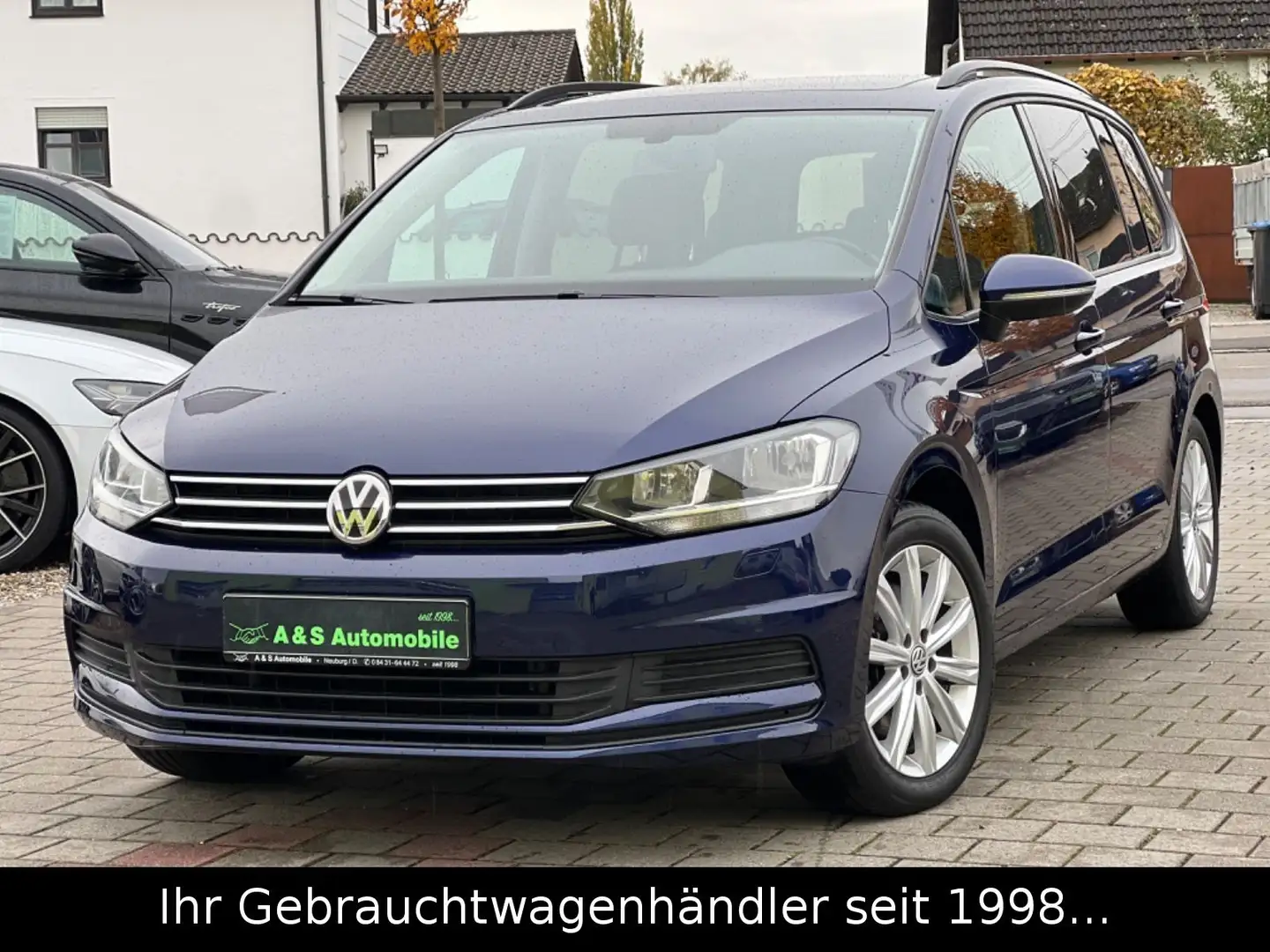 Volkswagen Touran 1.4 TSI Comfortline *PANORAMA/NAVI/8-FACH Blau - 1