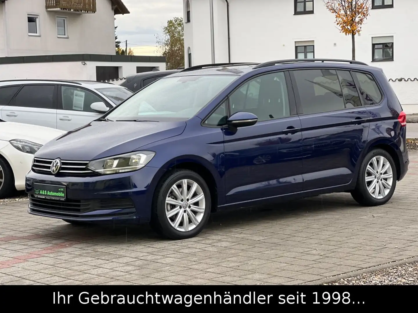 Volkswagen Touran 1.4 TSI Comfortline *PANORAMA/NAVI/8-FACH Blau - 2