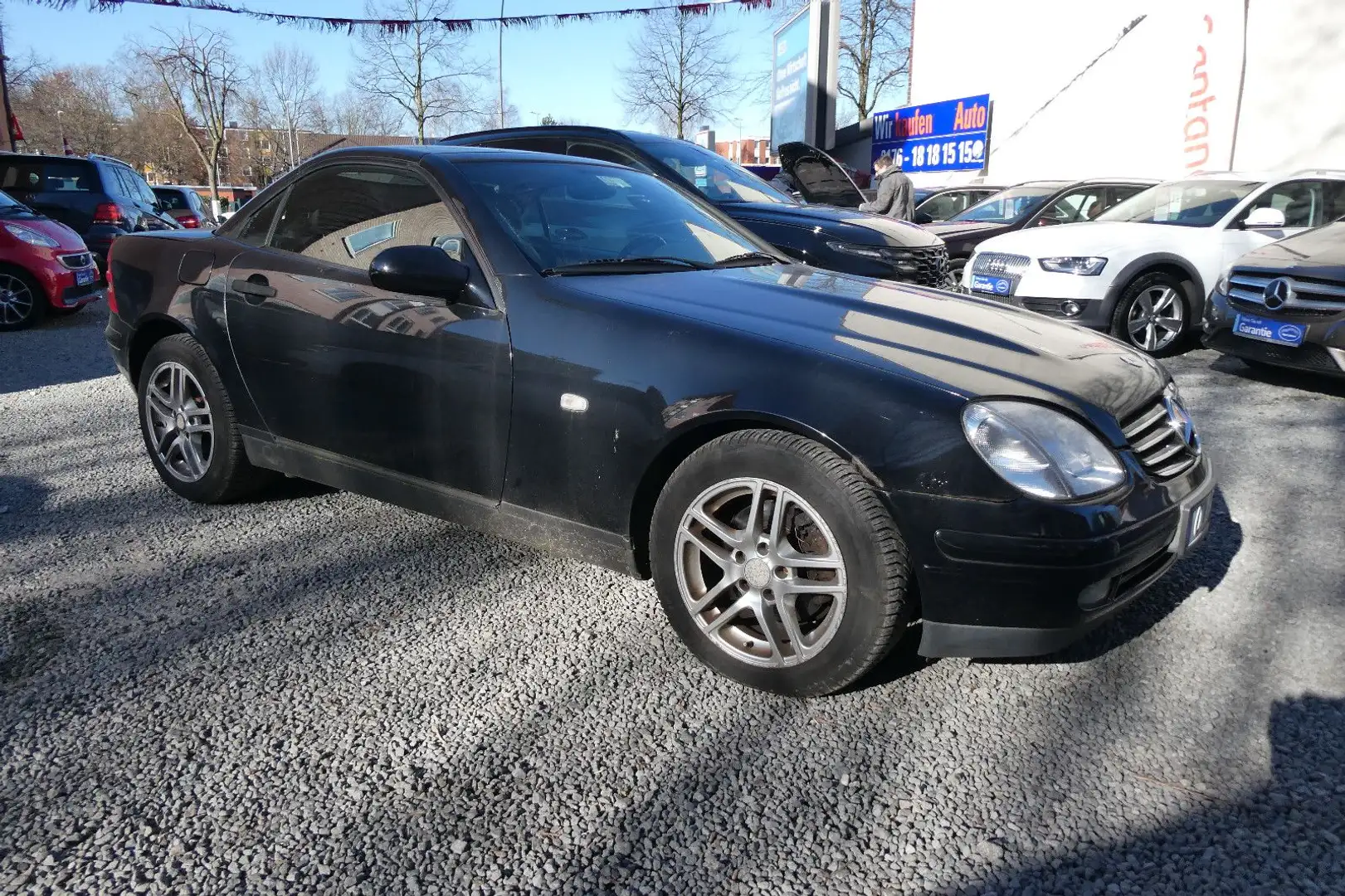 Mercedes-Benz SLK 200 Klima Servo Leder "MOTOR TOP" Schwarz - 2