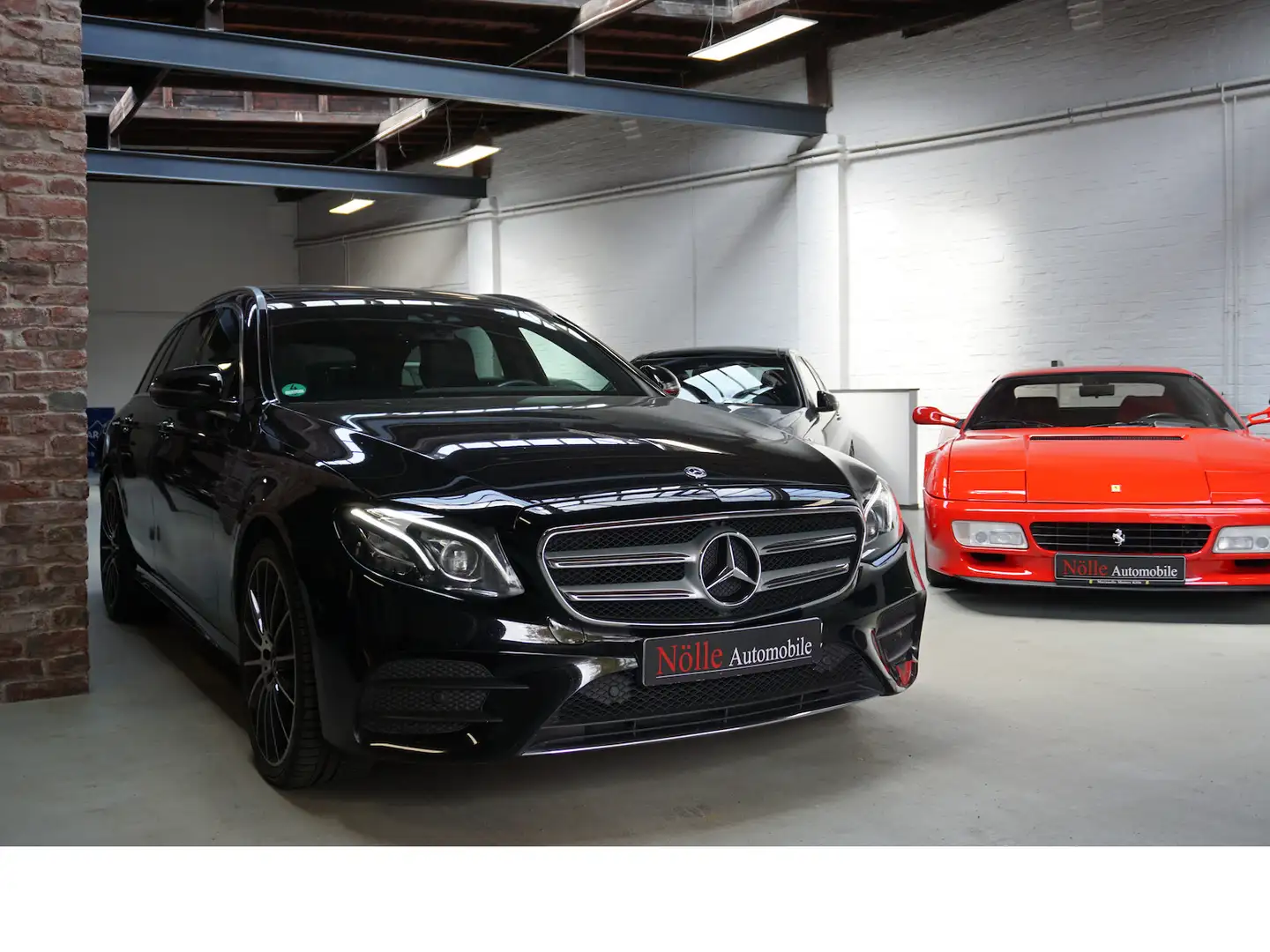 Mercedes-Benz E 400 d T 4M AMG 20` HuD Pano Burm Junge Sterne Negro - 2