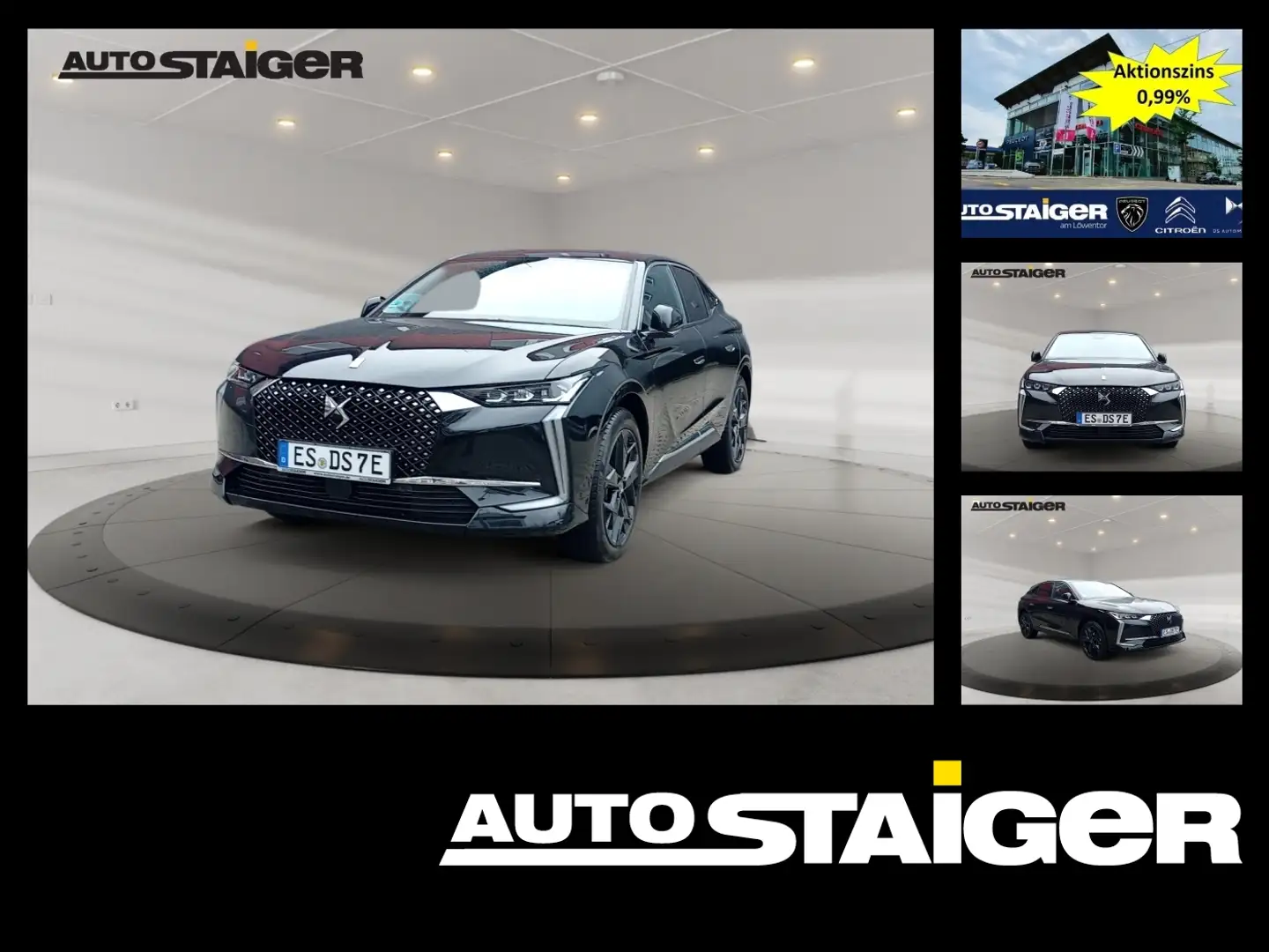 DS Automobiles DS 4 DS4 Rivoli E-Tense *Standheizung*Leder*Navi* Negru - 1