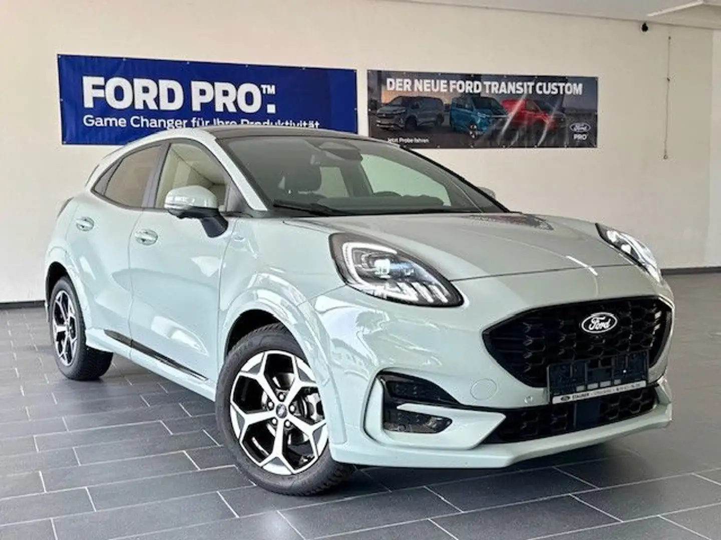 Ford Puma 1.0 EcoBoost MEHV ST-Line/PANO/AHK/ACC/SHZ/ Grijs - 2