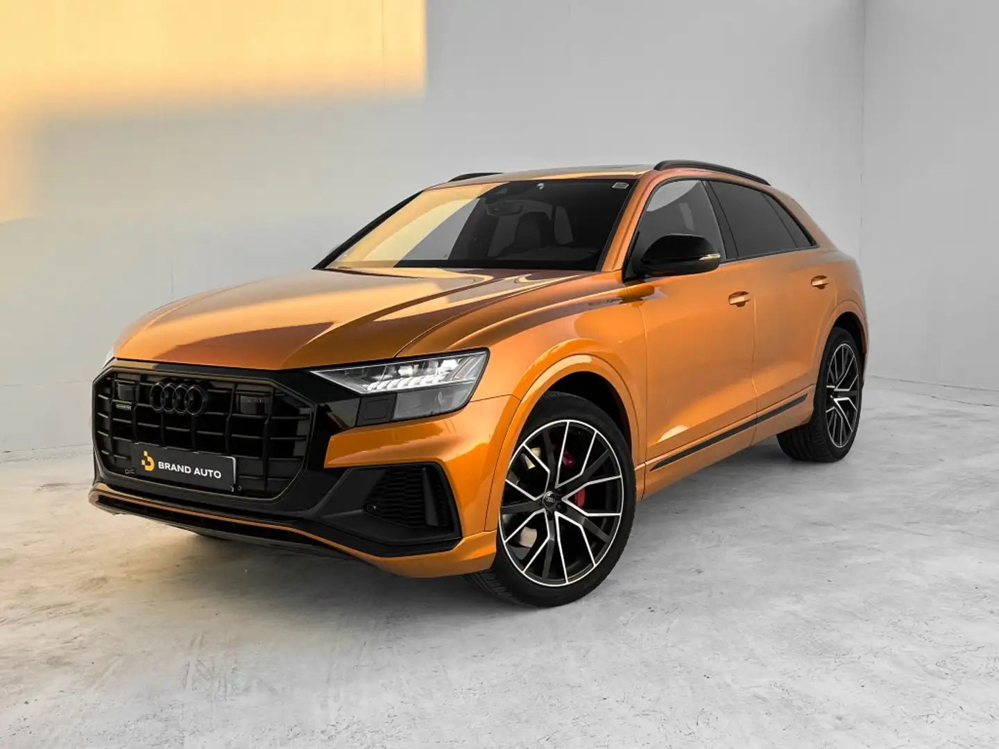 Audi Q8 50 TDI S line quattro tiptronic Naranja - 1