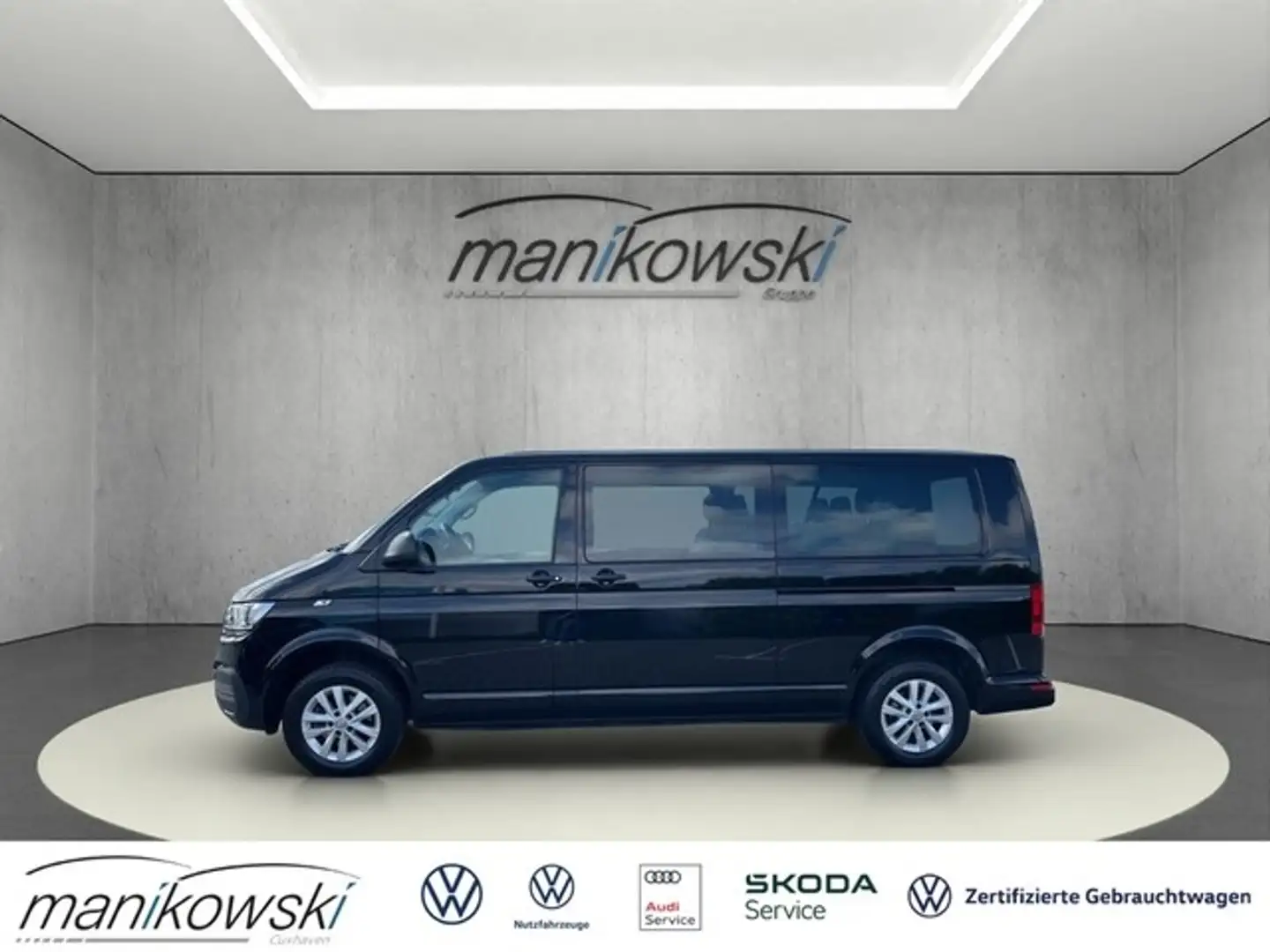 Volkswagen T6.1 Kombi 2.0TDI LR *EcoProfi - 9-Sitzer*AHK+PDC+BT+GJR+ Schwarz - 2