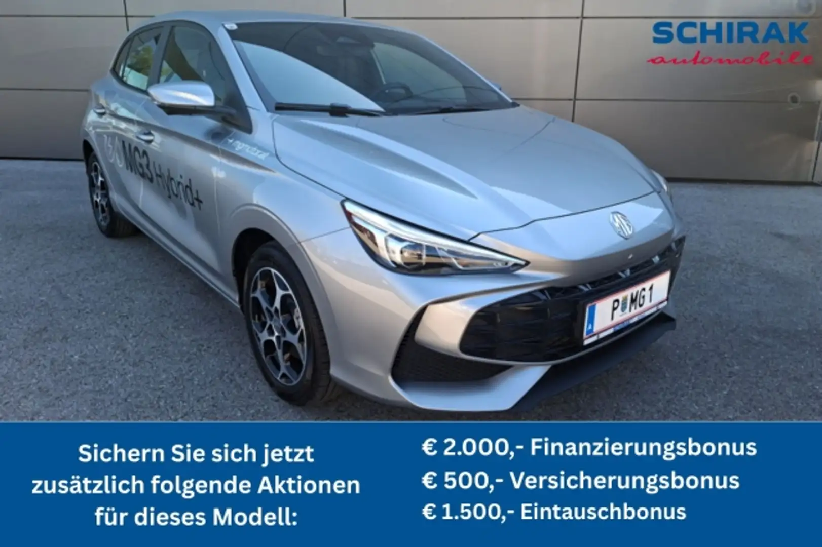 MG MG3 1,5 HEV Luxury M Silber - 1