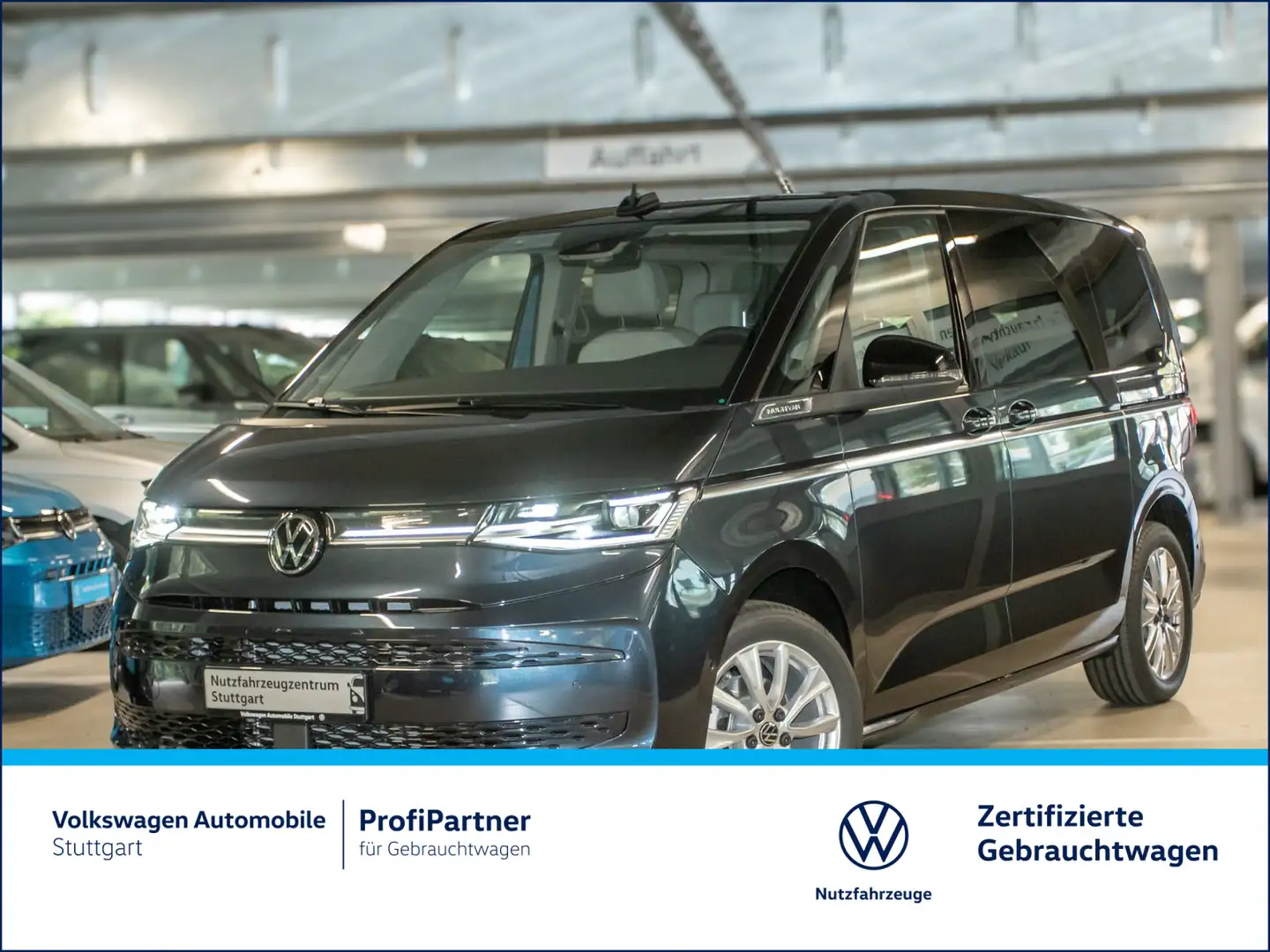 Volkswagen T7 Multivan Style DSG KÜ 2.0 TDI Pano Blau - 2
