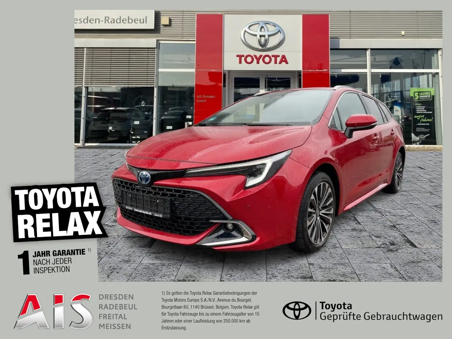 Toyota Corolla TS 1.8 Hybrid Team D CloudNav*KAM*DAB*SHZ Rot - 1