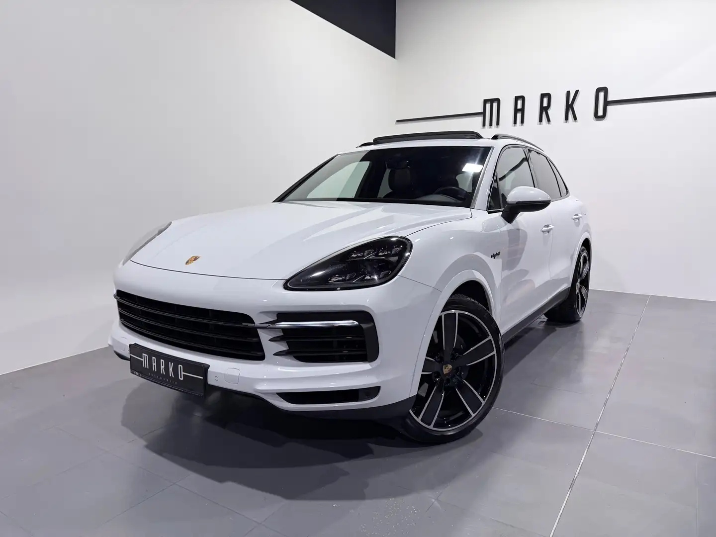 Porsche Cayenne E-Hybrid, Pano., 22" Zoll, Ahk uvm. Weiß - 1
