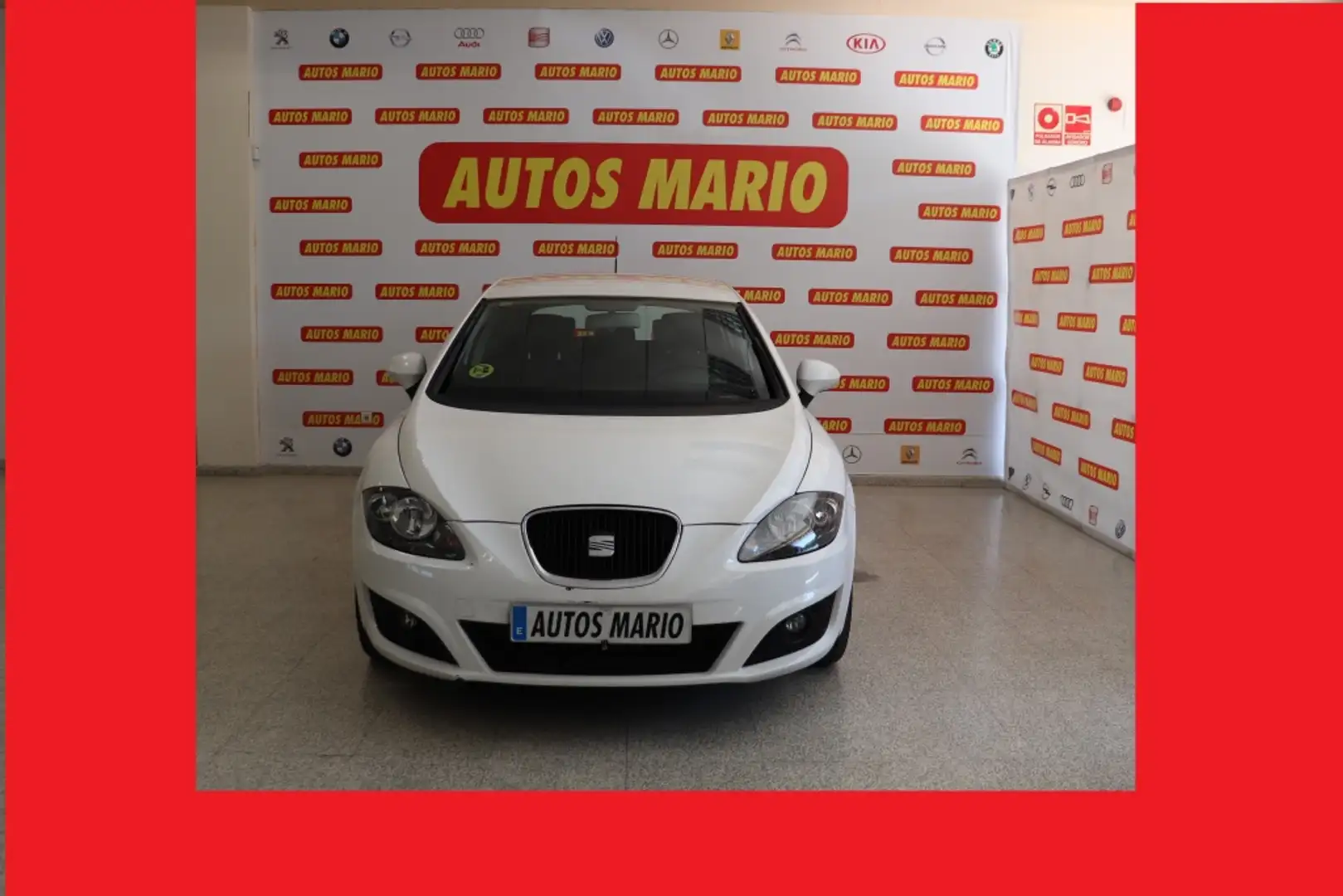 SEAT Leon 1.9TDI Reference Ecomotive DPF Blanc - 1