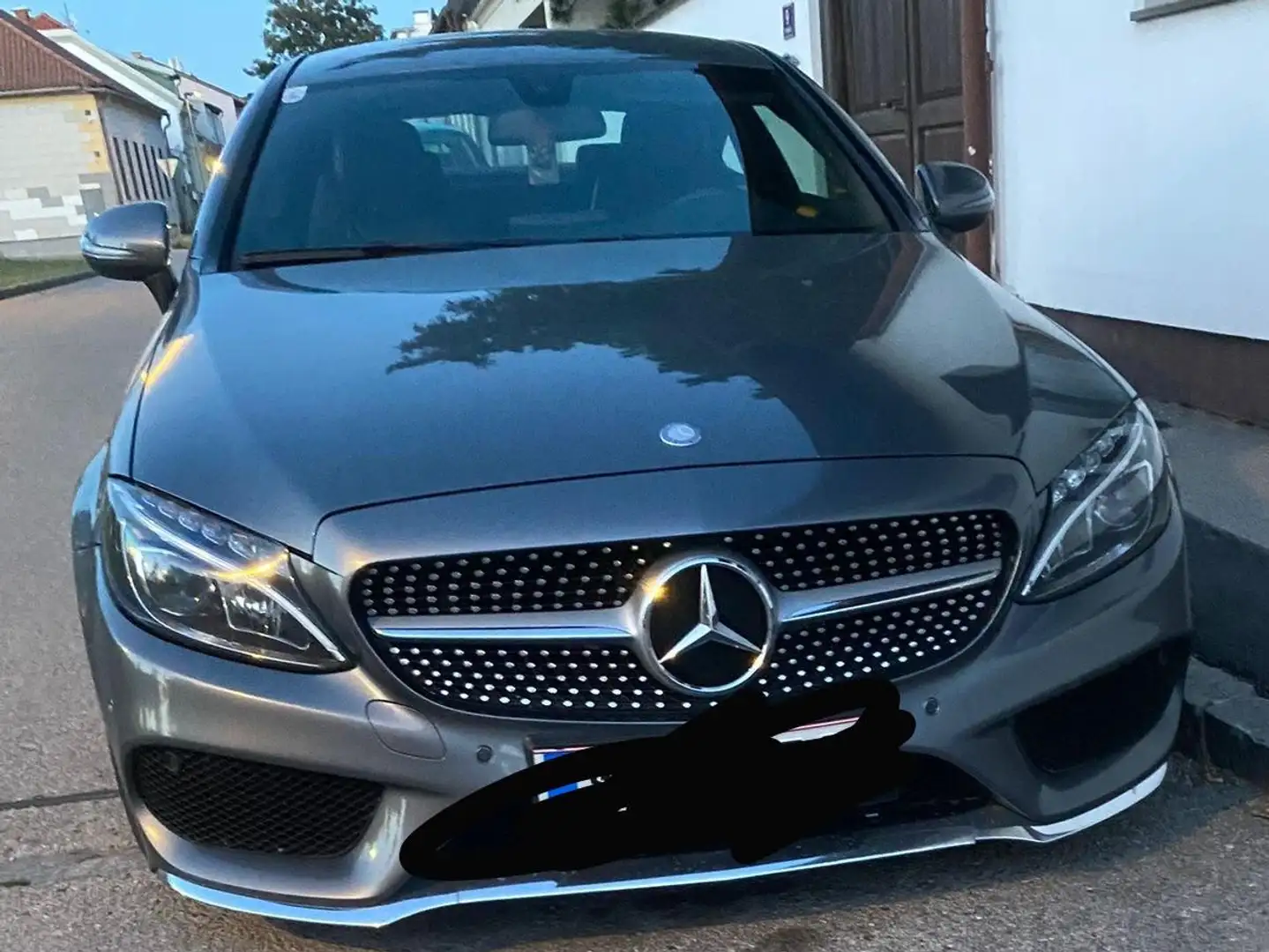 Mercedes-Benz C 220 C 220 d Coupe 4Matic Aut. AMG Line Silber - 1