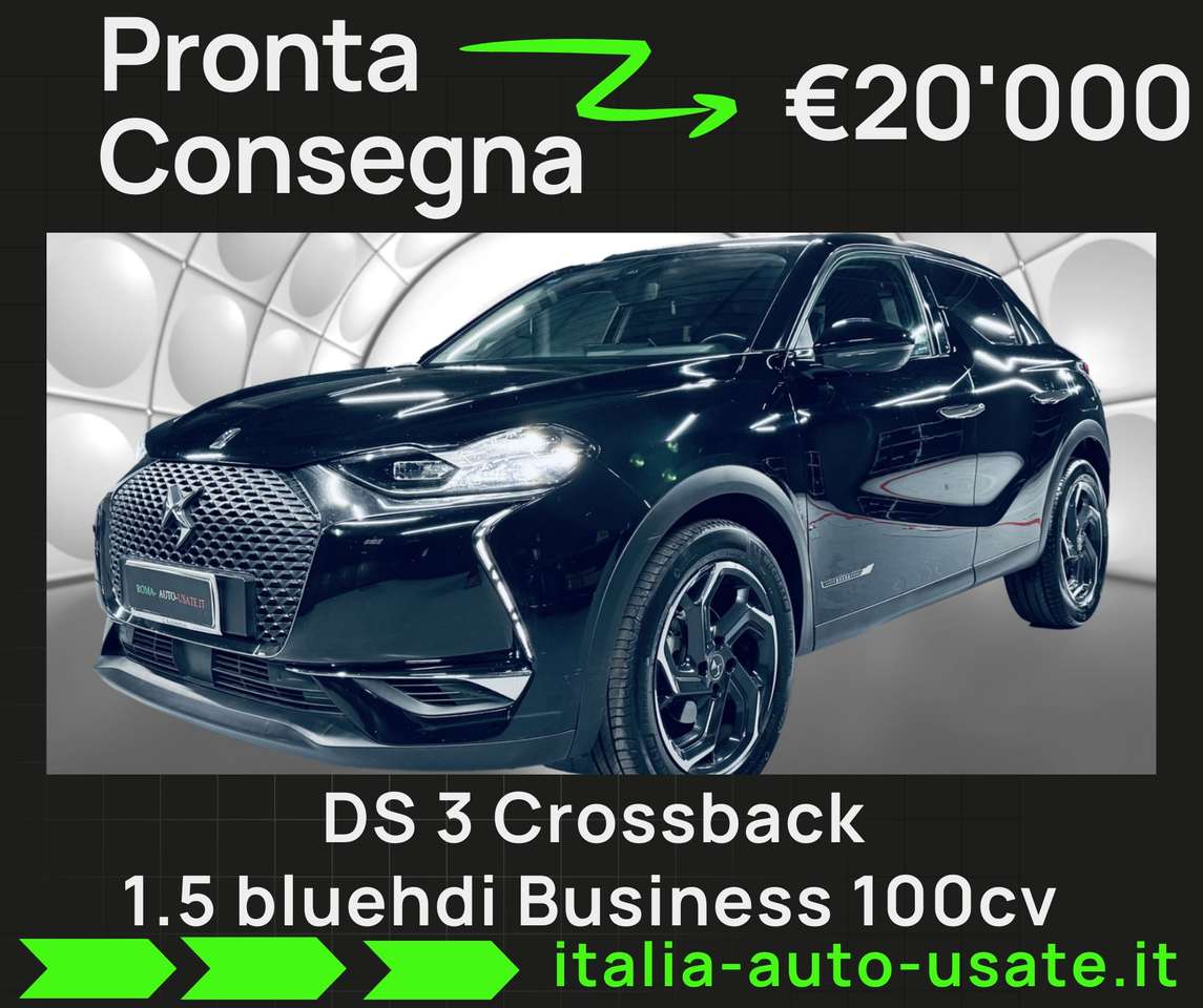 DS Automobiles DS 3 Crossback 1.5 bluehdi Business 100cv Full Optional