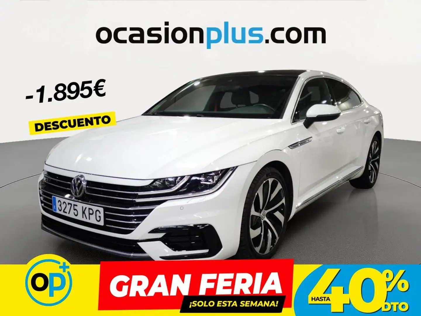 Volkswagen Arteon 2.0 TSI R-Line DSG7 140kW Blanco - 1