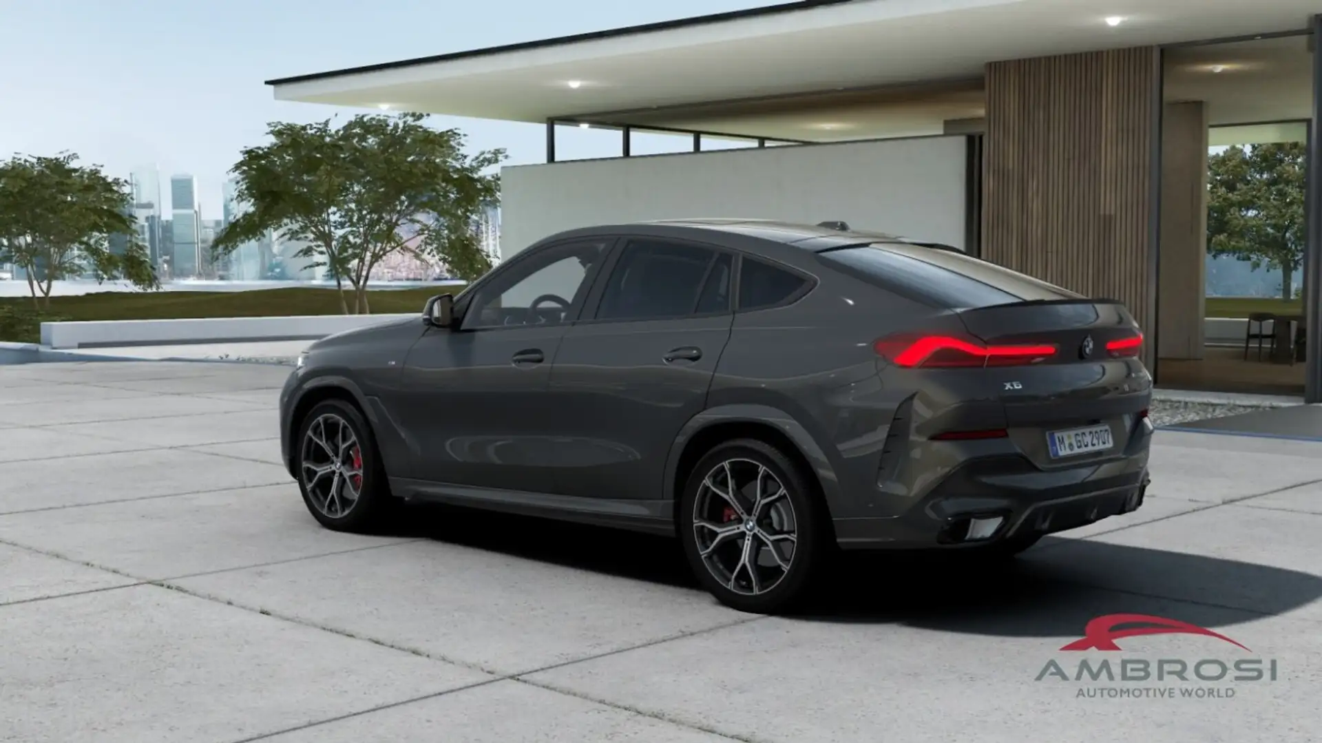 BMW X6 xDrive30d M Sport Pro Travel Innovation Comfort Pa Grigio - 2