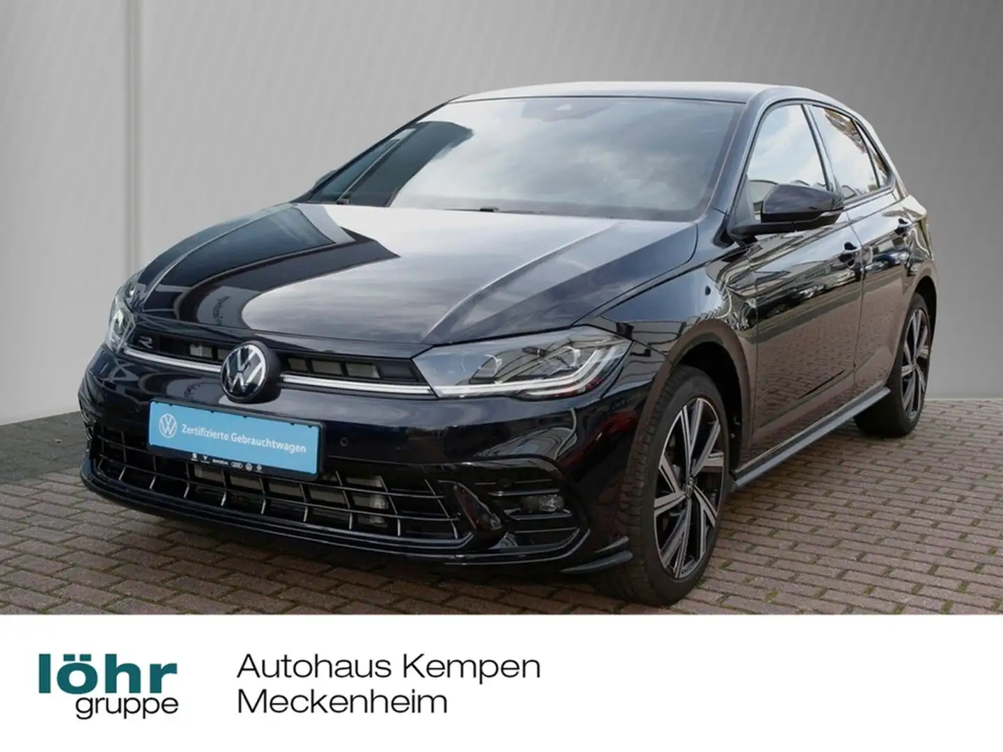 Volkswagen Polo VI 1.0 TSI DSG R-Line 17" BEATS Navi+VC ACC LED... Schwarz - 1