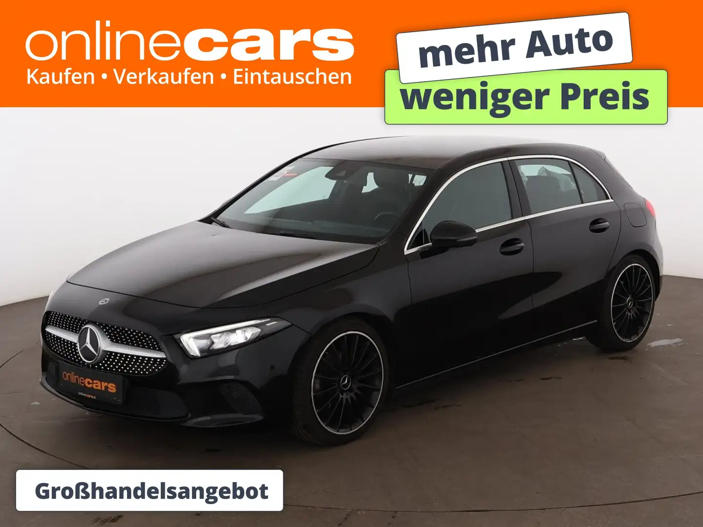 Mercedes-Benz A 180 d Progressive Aut LED LEDER NAVI SITZHZG Schwarz - 1