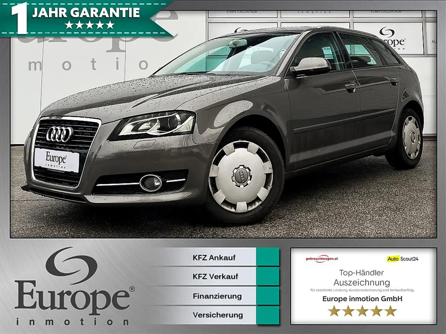 Audi A3 SB 1,4 TFSI Attraction /Xenon/Tempomat/PDC hinten Grau - 1