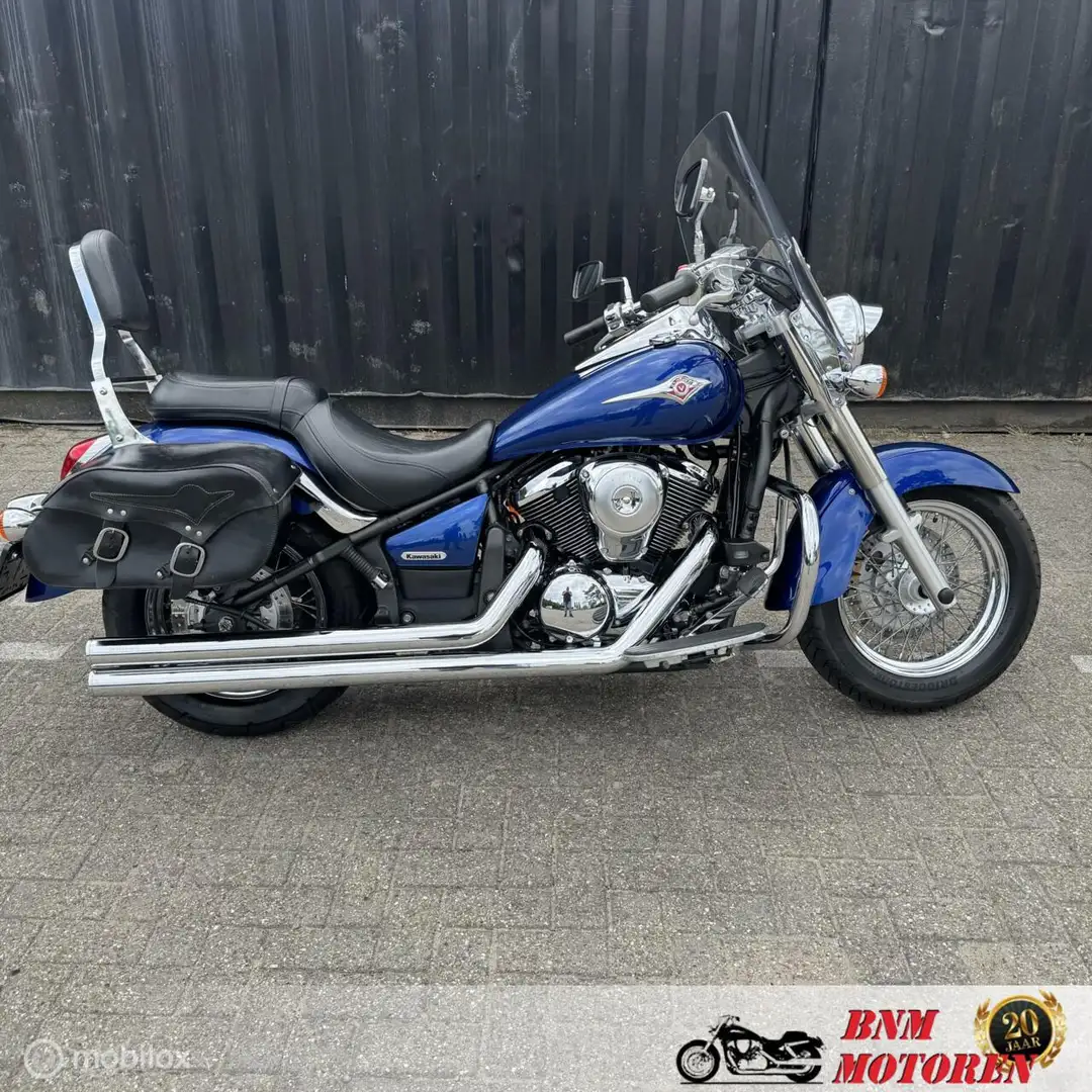 Kawasaki VN 900 Classic Azul - 1