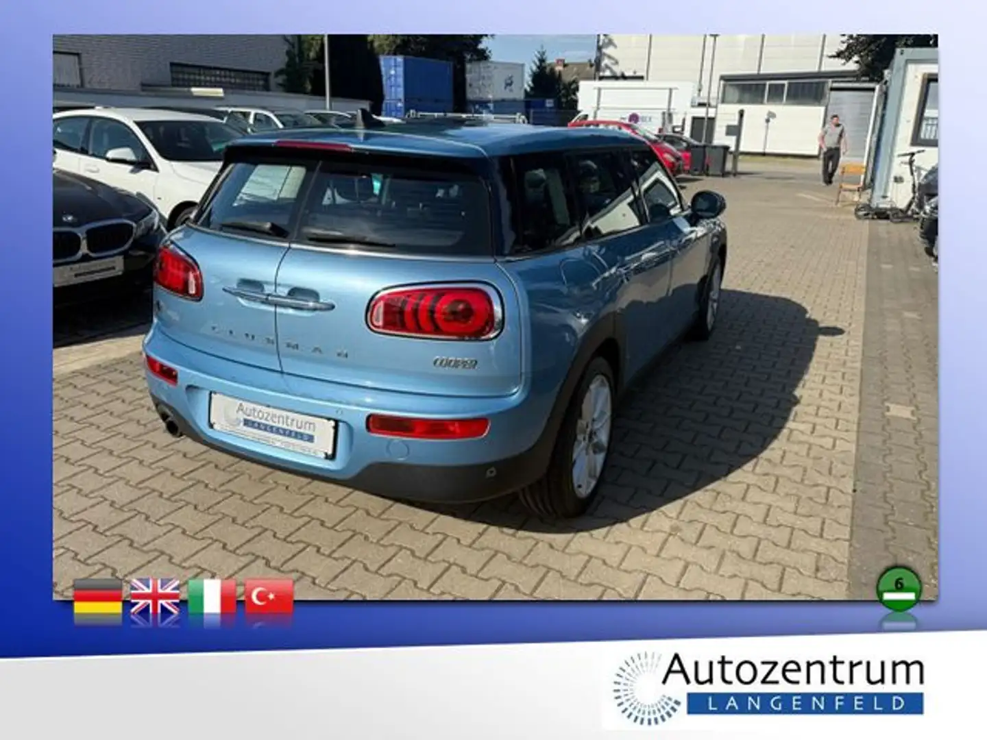 MINI Cooper Clubman *LEDER*NAVI*LED*PANO* Blau - 2