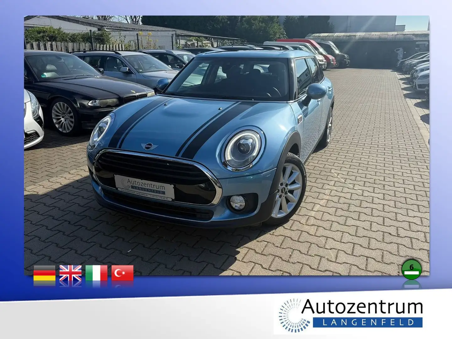 MINI Cooper Clubman *LEDER*NAVI*LED*PANO* Blau - 1