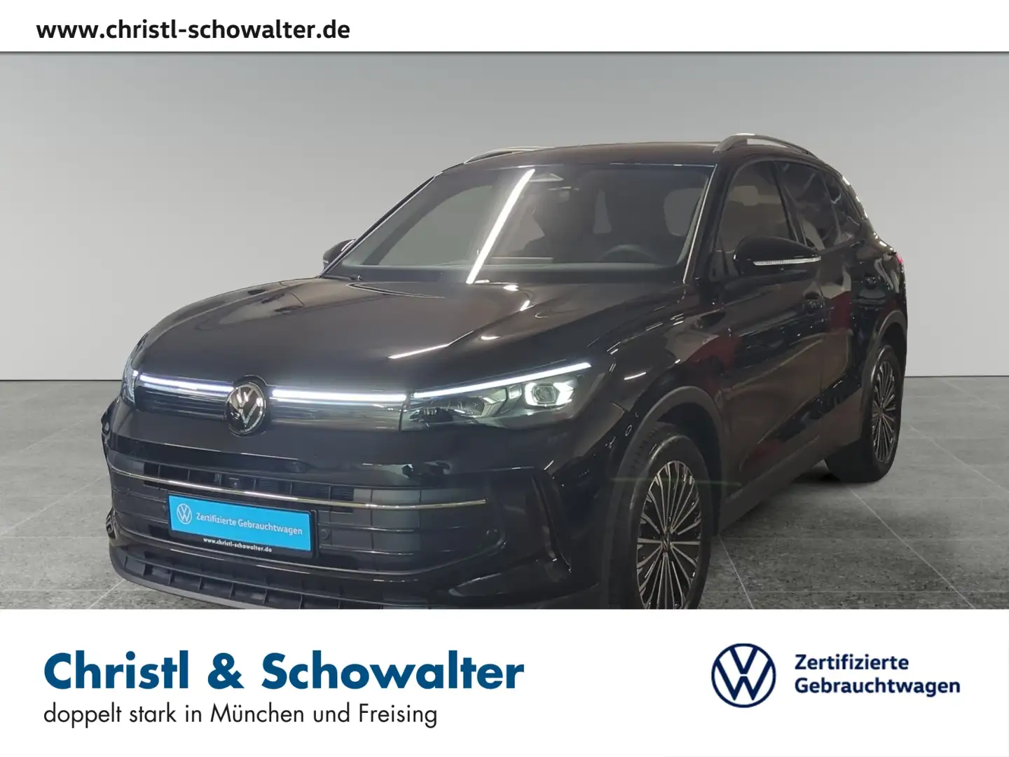 Volkswagen Tiguan 1.5 eTSI DSG GOAL AHK MATRIX NAVI ACC Schwarz - 1