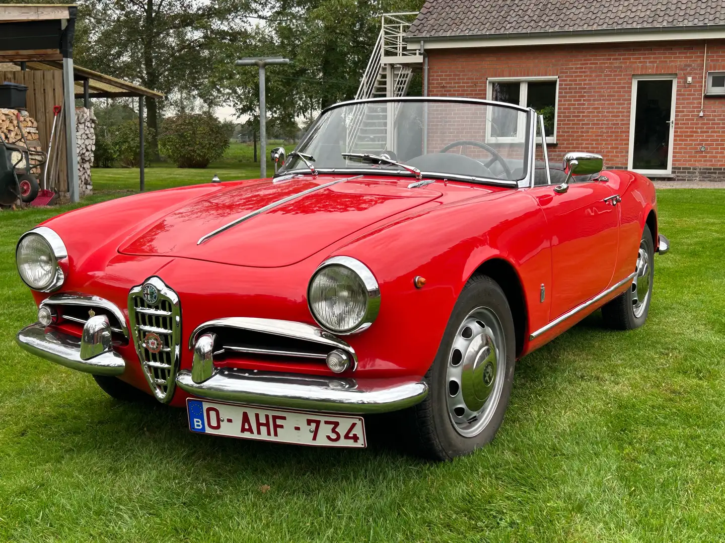 Alfa Romeo Giulietta Spider Cabrio Kırmızı - 1