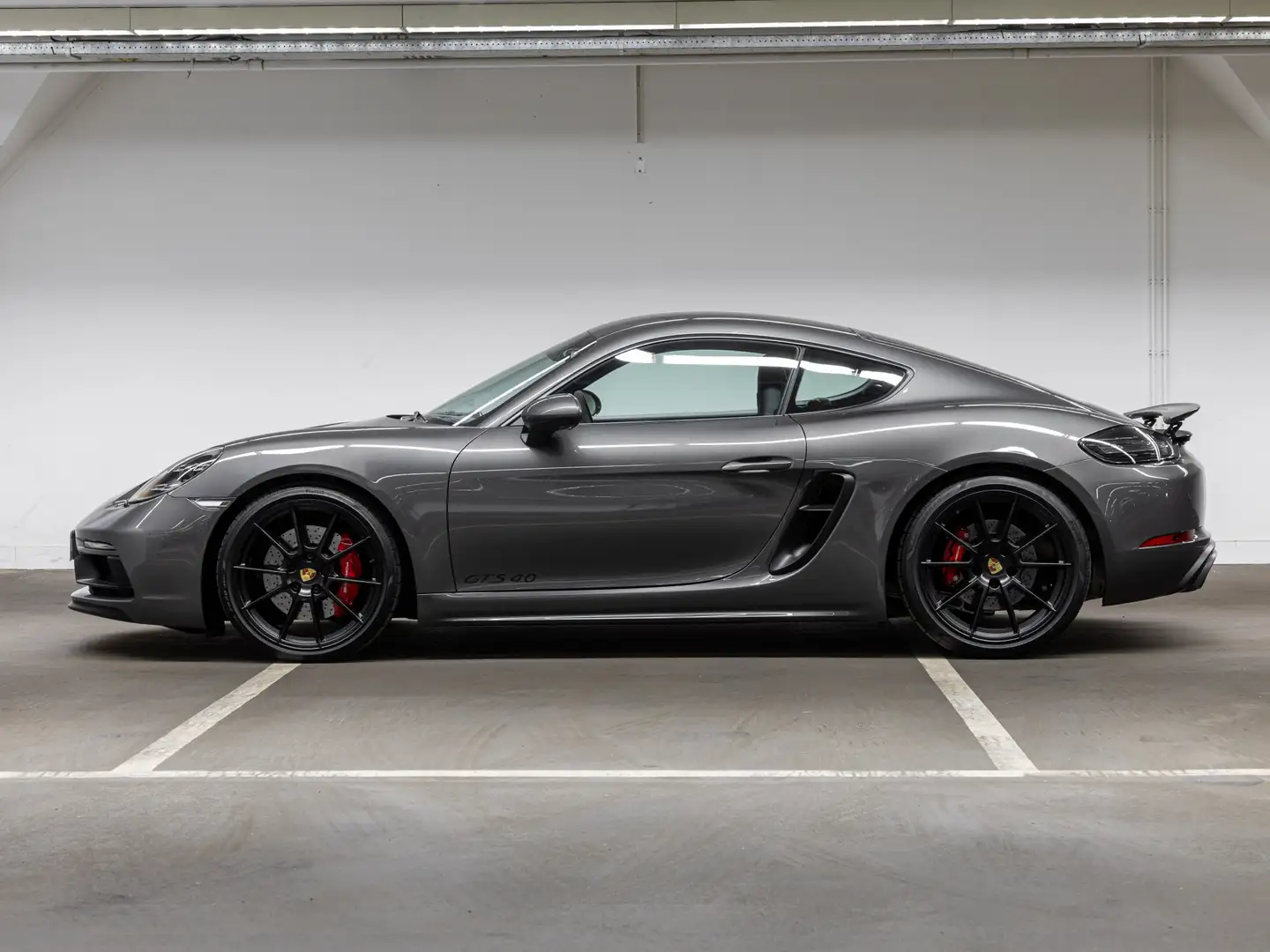 Porsche 718 Cayman GTS 4.0 Grijs - 2