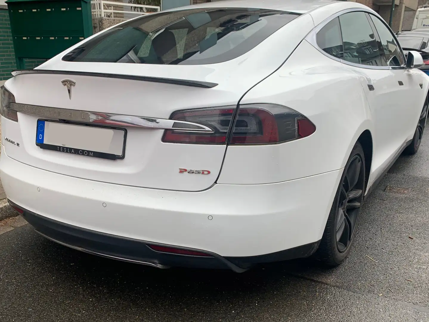Tesla Model S 85 kwh, Lebenslang kostenlos Aufladen bei Tesla Weiß - 1