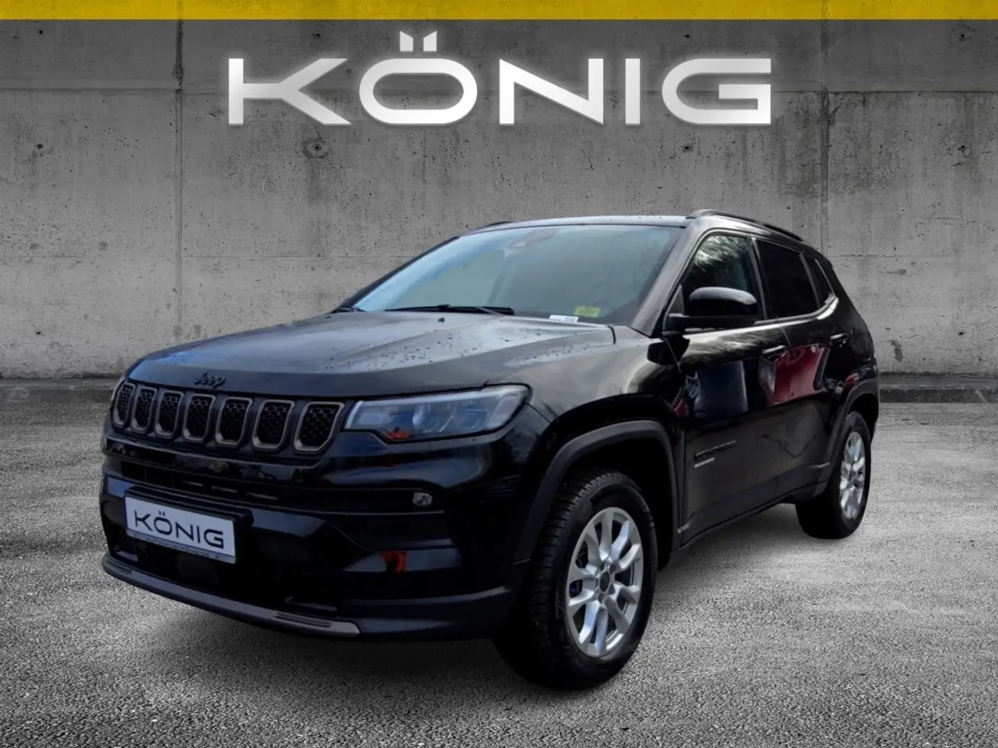 Jeep Compass Limited Plug-In Hybrid 4WD Klimaautomatik*AHK Schwarz - 1