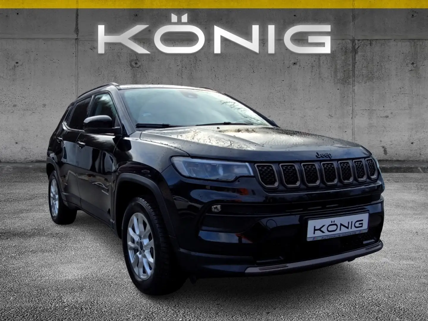 Jeep Compass Limited Plug-In Hybrid 4WD Klimaautomatik*AHK Schwarz - 2