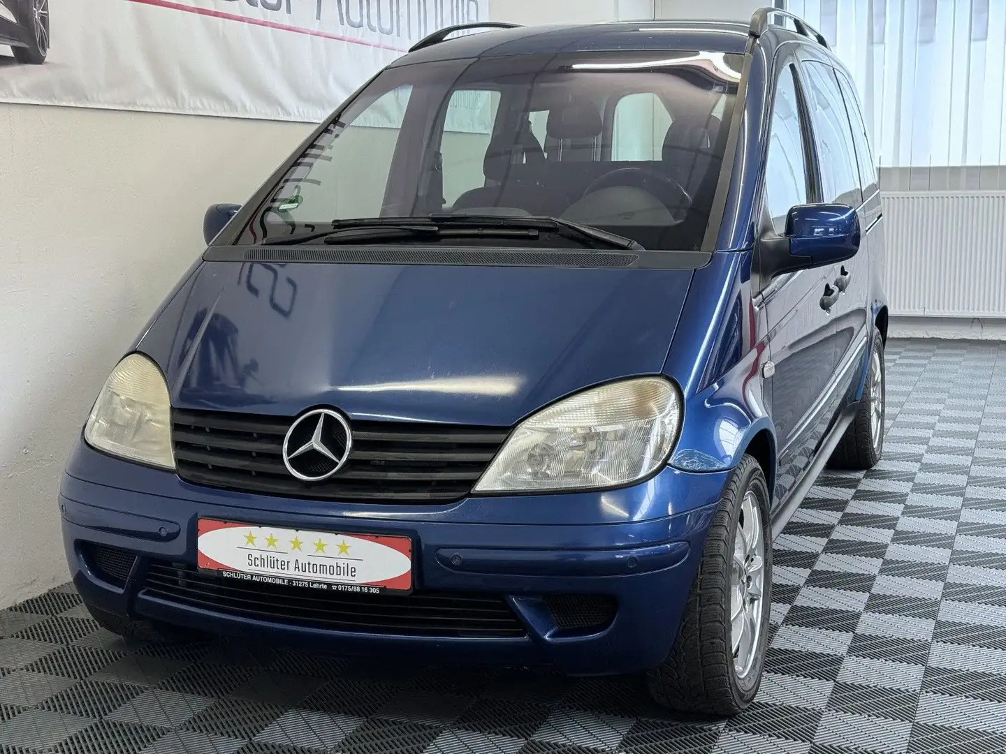 Mercedes-Benz Vaneo Compact 1.6 *Klima*Schiebetüren*TÜV 06/25* Blue - 1