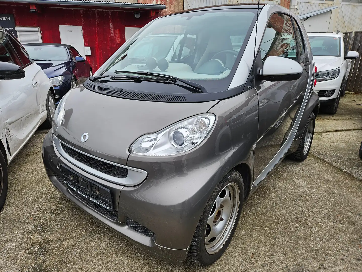 smart forTwo ForTwo 451 Automatik Tüv neu! Panorama Klima Brun - 1