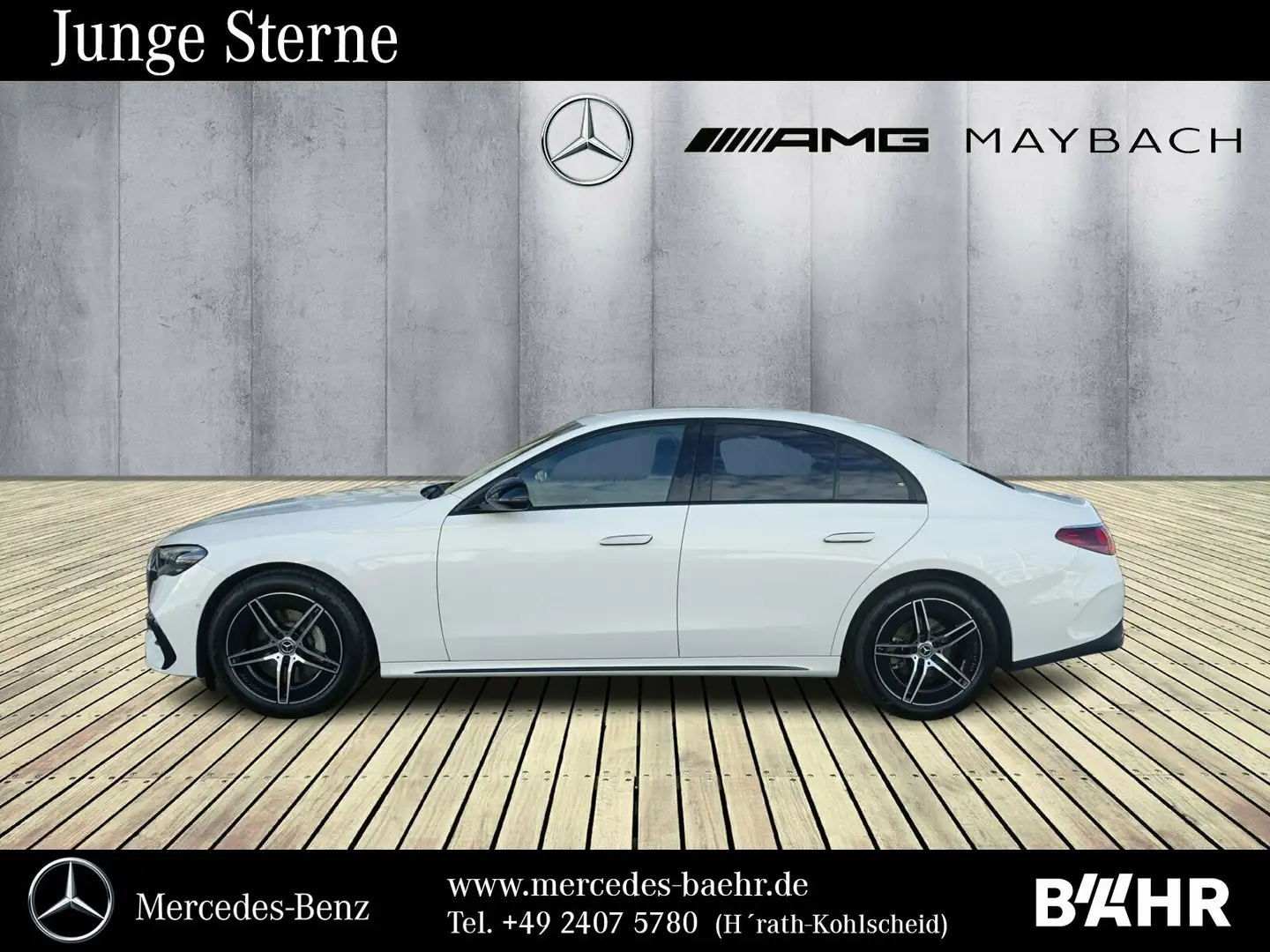 Mercedes-Benz E 200 E 200 AMG+Night/MBUX/LED/Distronic/Totwinkel/RFK Wit - 2