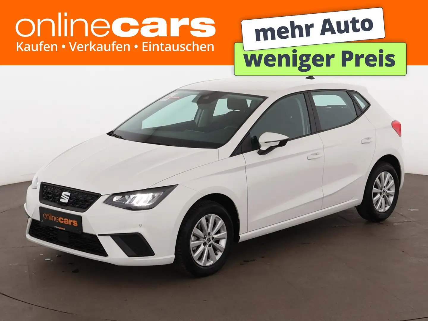 SEAT Ibiza 1.0 TSI Style LED R-CAM SITZHZG ASSIST TEMP Weiß - 1