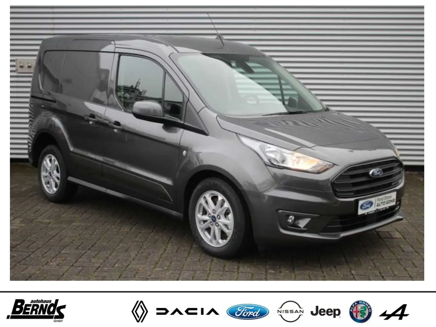 Ford Transit Connect 240 L1 Limited KLIMA Kurvenlicht SERVO TRENNWAND Grau - 1