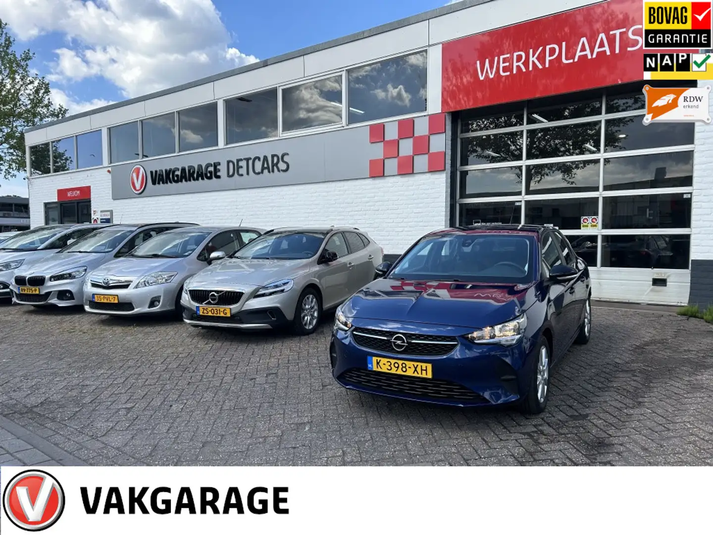 Opel Corsa 1.2 Edition Blauw - 1