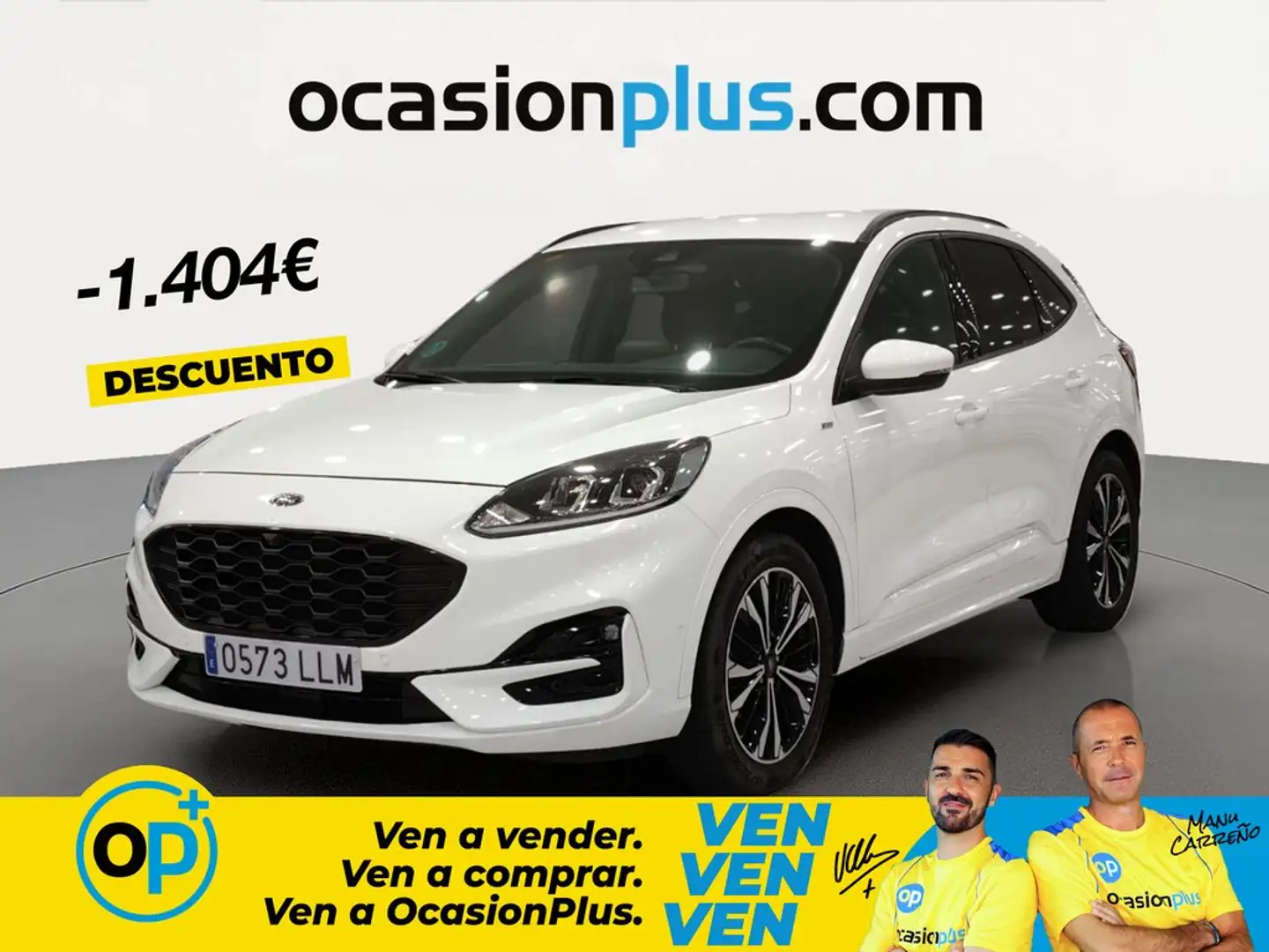 Ford Kuga 1.5 EcoBlue ST-Line FWD 120 Aut. Blanco - 1